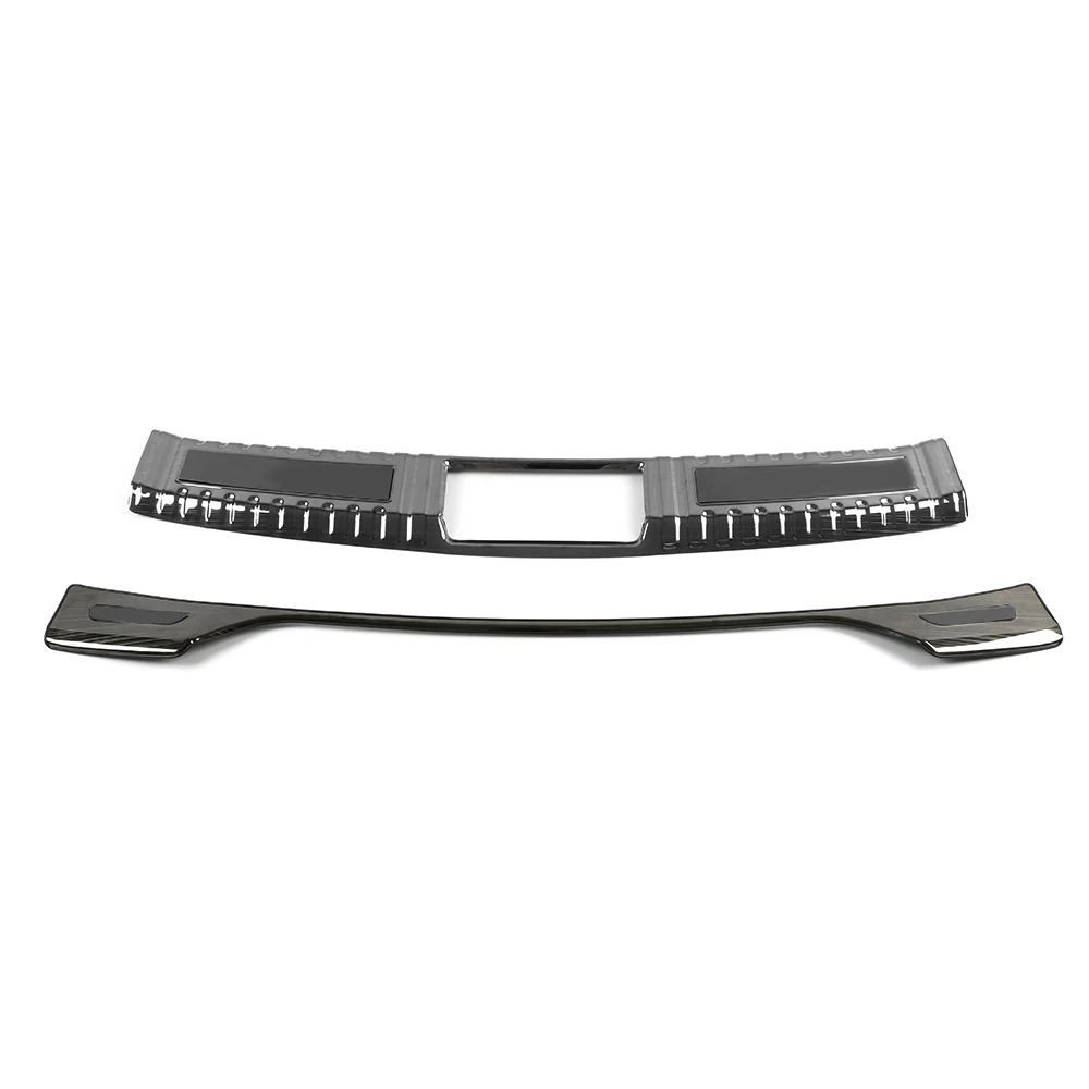 Trunk Bumper for Chery Tiggo 7 2020-2024 Car Accessories Stainless Rear Fender Protector Sill Cover Stick Decoration