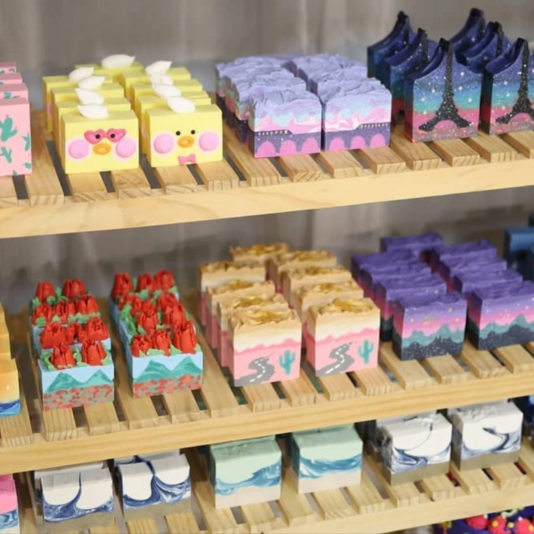 Private Label 100% Pure Natural Soap Natural Kojic Organic Scented Color Soap Bar