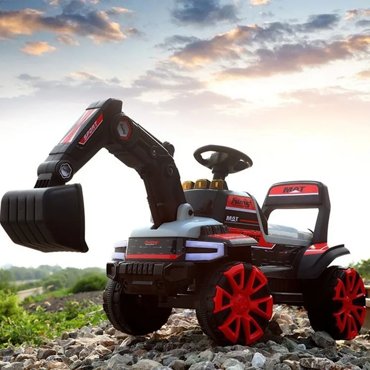 hot electric excavator Kids Toy Car Baby battery ride on car toy