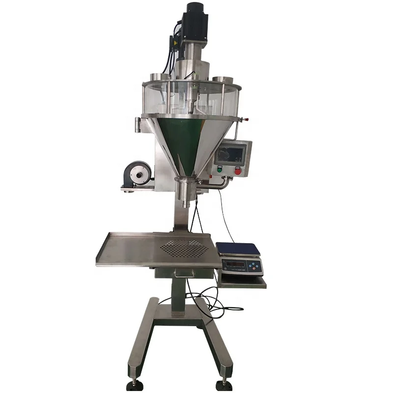 Semi Automatic Paste Seasoning Pharmaceutical Dry Fine Powder Dispensing Filling Machine