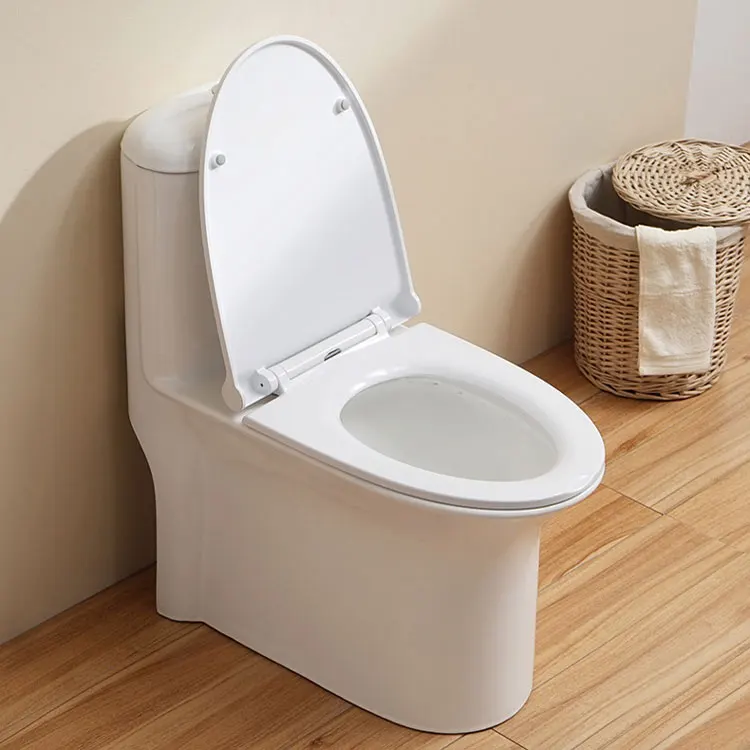 Sanitary Ware High Quality classic toilet Ceramic One Piece siphon S-trap300mm Marine Man Toilet Bowl