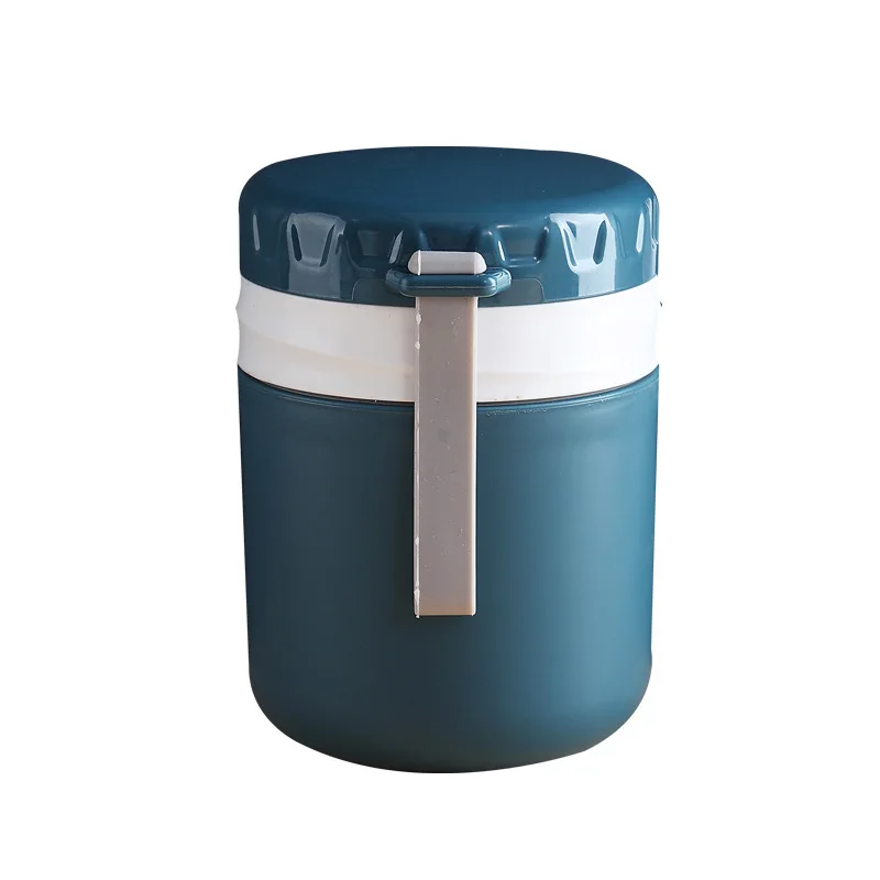 
Insulation Stainless Steel Mini Hot Pot Portable Breakfast Container Soup Mug With Spoon 