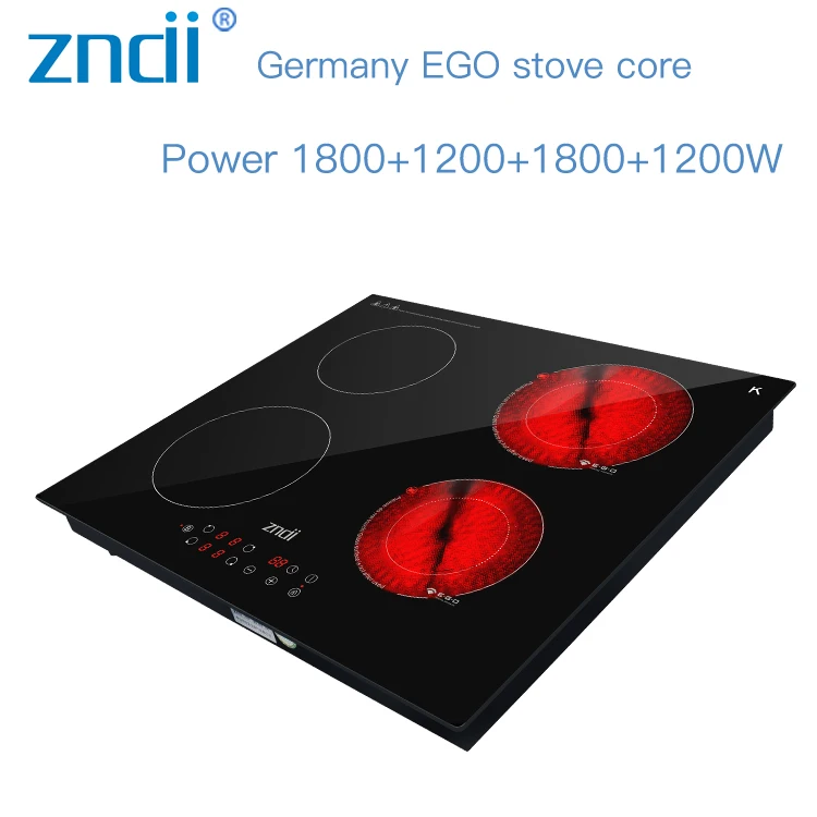 Fashion High End Wholesale Kitchen Appliances 4 Head Induction Cooker With Ceramic Induction Cooker