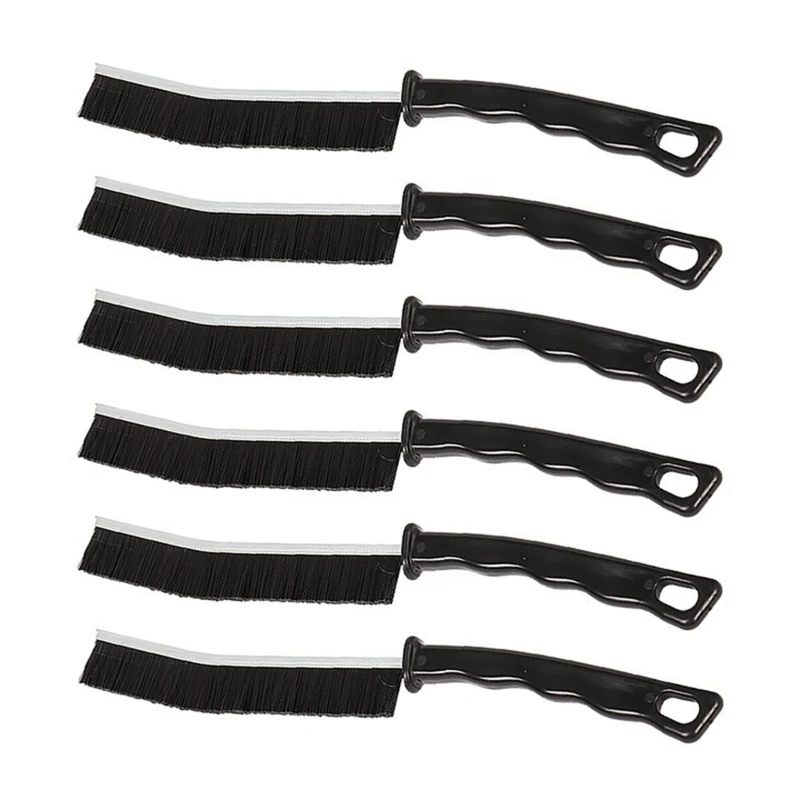 Multifunctional Ergonomics Gap Cleaning Brush Bathroom Scrubbing Brush Hand-Held Crevice Cleaning Brushes for Bathroom