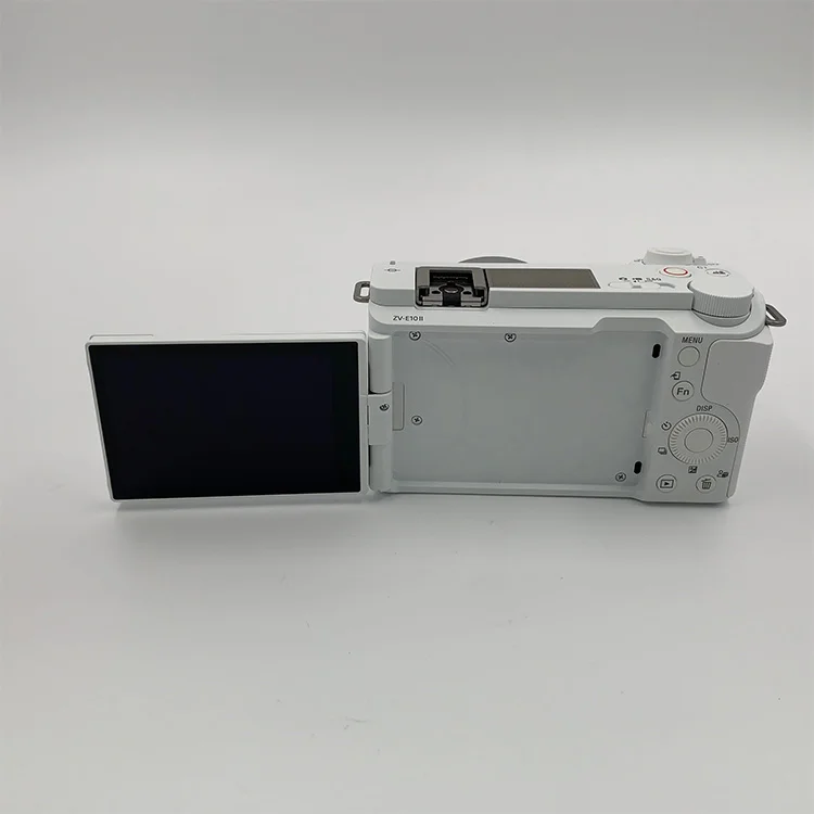 Используемая беззеркальная камера для Sony ZV-E10 II цифровая зеркальная Япония используется с оригинальным зарядным устройством аксессуары плечевого ремня