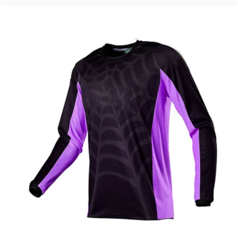 Motocross Jersey Mountain Bike Shirts Breathable Bicycle Clothes Long Sleeve Cycling Tops Downhill Jersey Quick Dry Off Road