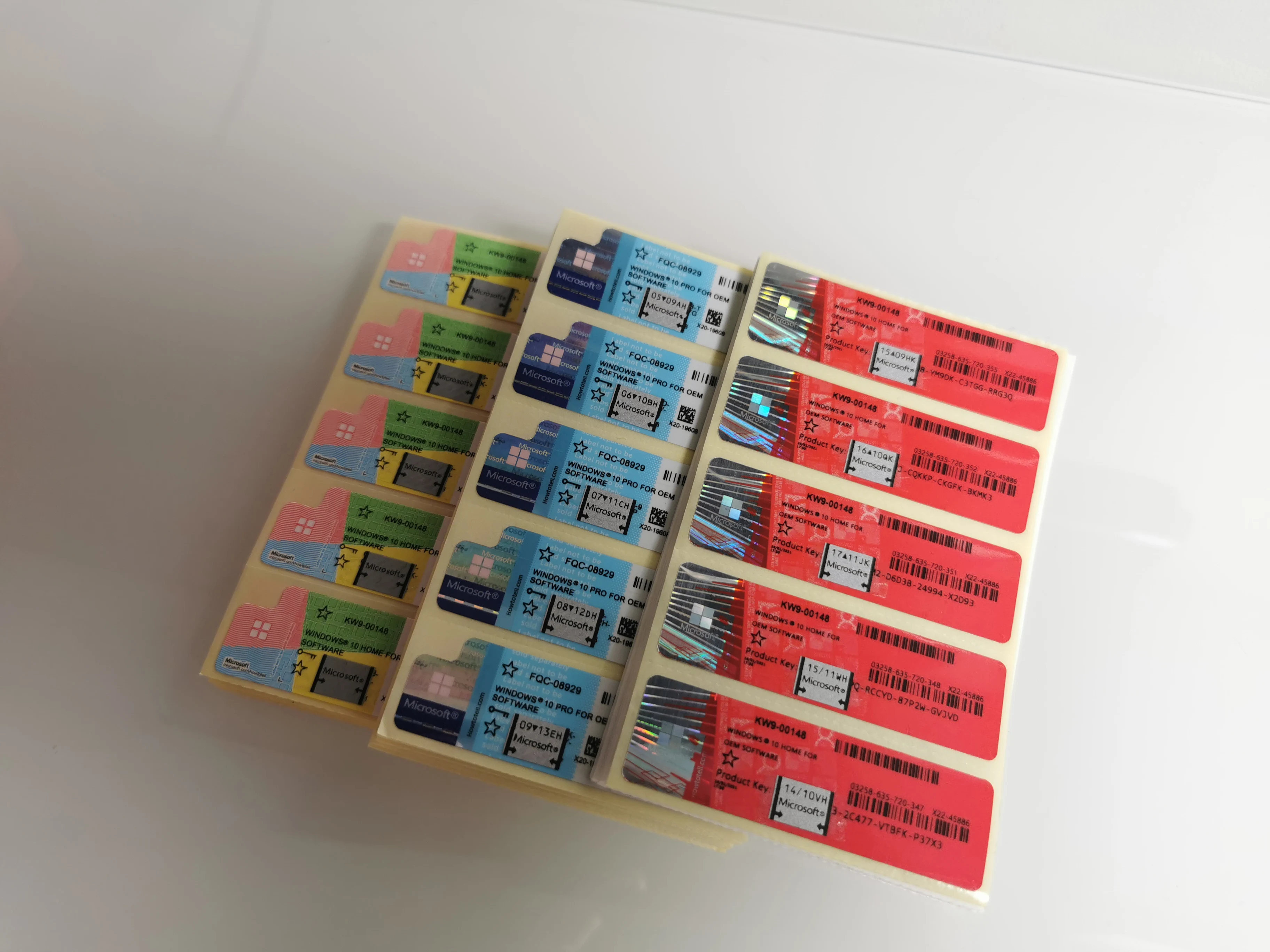 Wholesale Windows 11 Home  Win 10 pro Key COA sticker