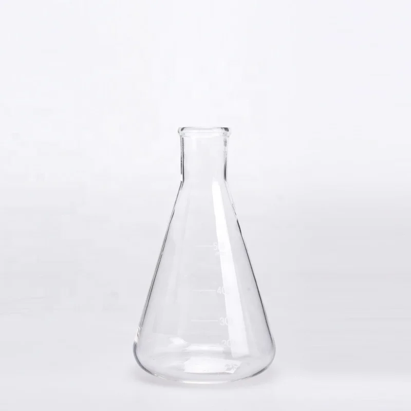 500 мл плоская коническая лабораторная стеклянная колба