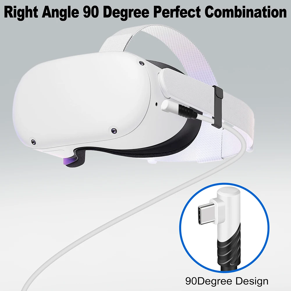 High Speed Data Transfer Fast Charging VR Headset Accessories Oculus Quest 2 Link Cable for Oculus Quest & Quest 2
