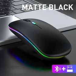 Customizable Ergonomically Designed LED Mouse Gaming Mouse for Laptop Desktop PC Magic Ergonomic Wireless Air Rgb Gaming Mouse