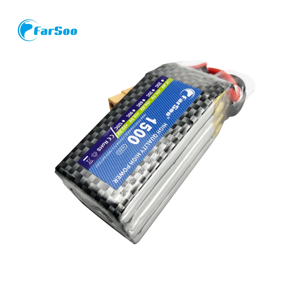 2S 7.4V 1500mAH 25c for airsoft gun RC model hobby toy quadcopter helicopter lipo battery cell