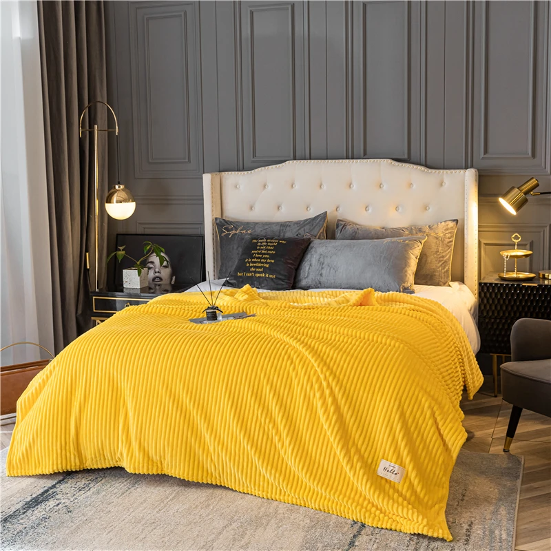 New design portable custom logo fashion sherpa flannel fleece throw blanket