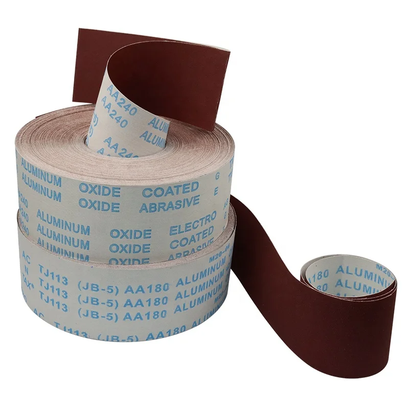 abrasive cloth roll TJ113 soft cloth  Sand paper roll