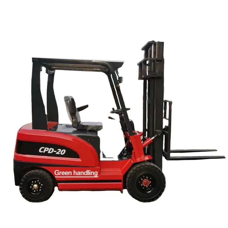 stacker  forklift electric price with clamp 2 ton 3.5 ton mini four wheel all terrain new electric forklift
