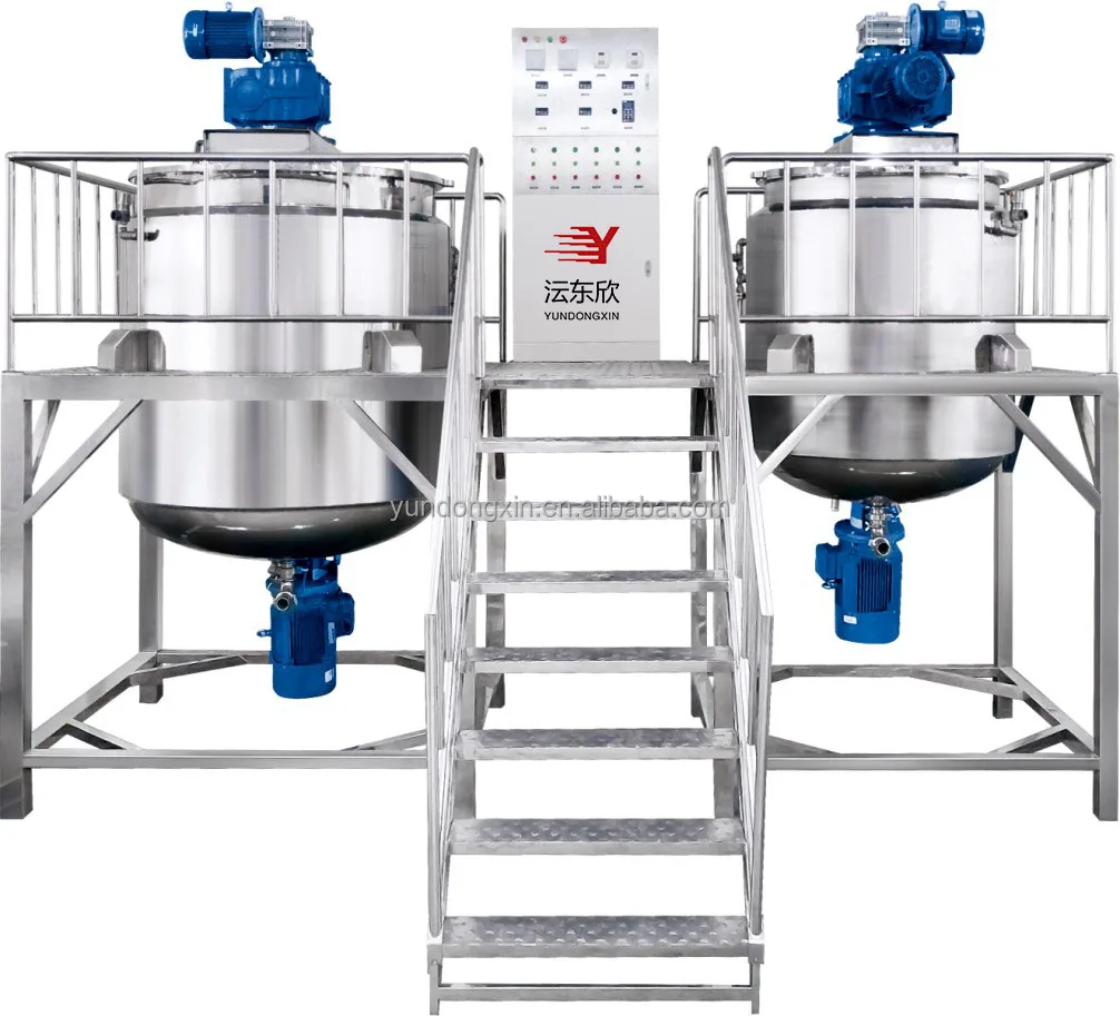 Factory manufacture liquid detergent homogenizing mixing machine homogenizer liquid soap mixer