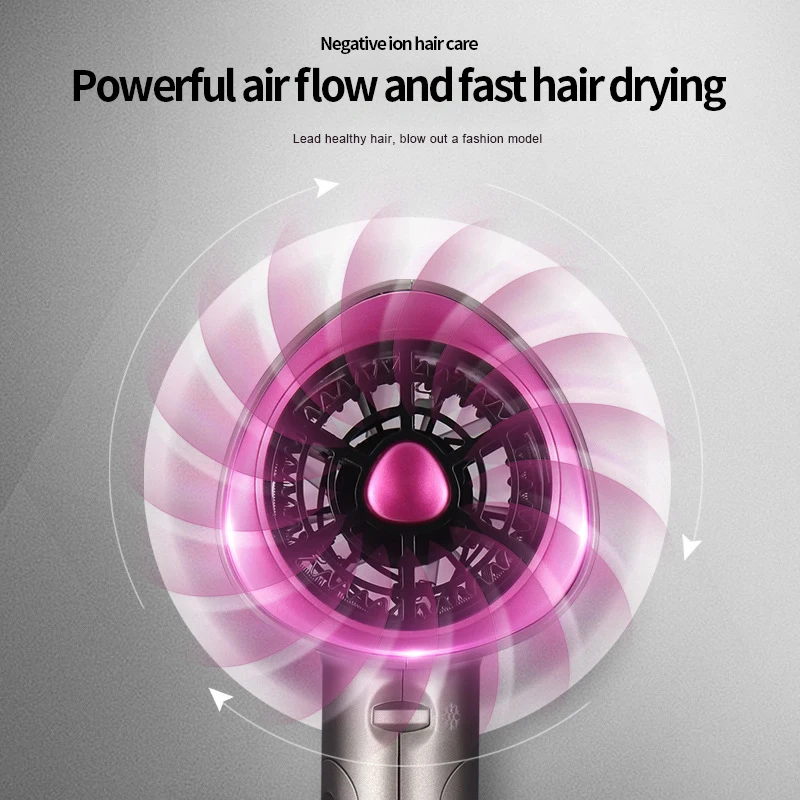 Wholesale Hair Dryer Professional Hot Cold 1200W Hair Brush Dryer Comb One Step Airbrush Hair Dryer