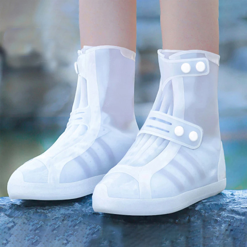 Non-slip Easy-handy Water Resistant Overshoes Outdoor Cycling Hiking Protectors Waterproof Silicone Shoe Cover for Rain
