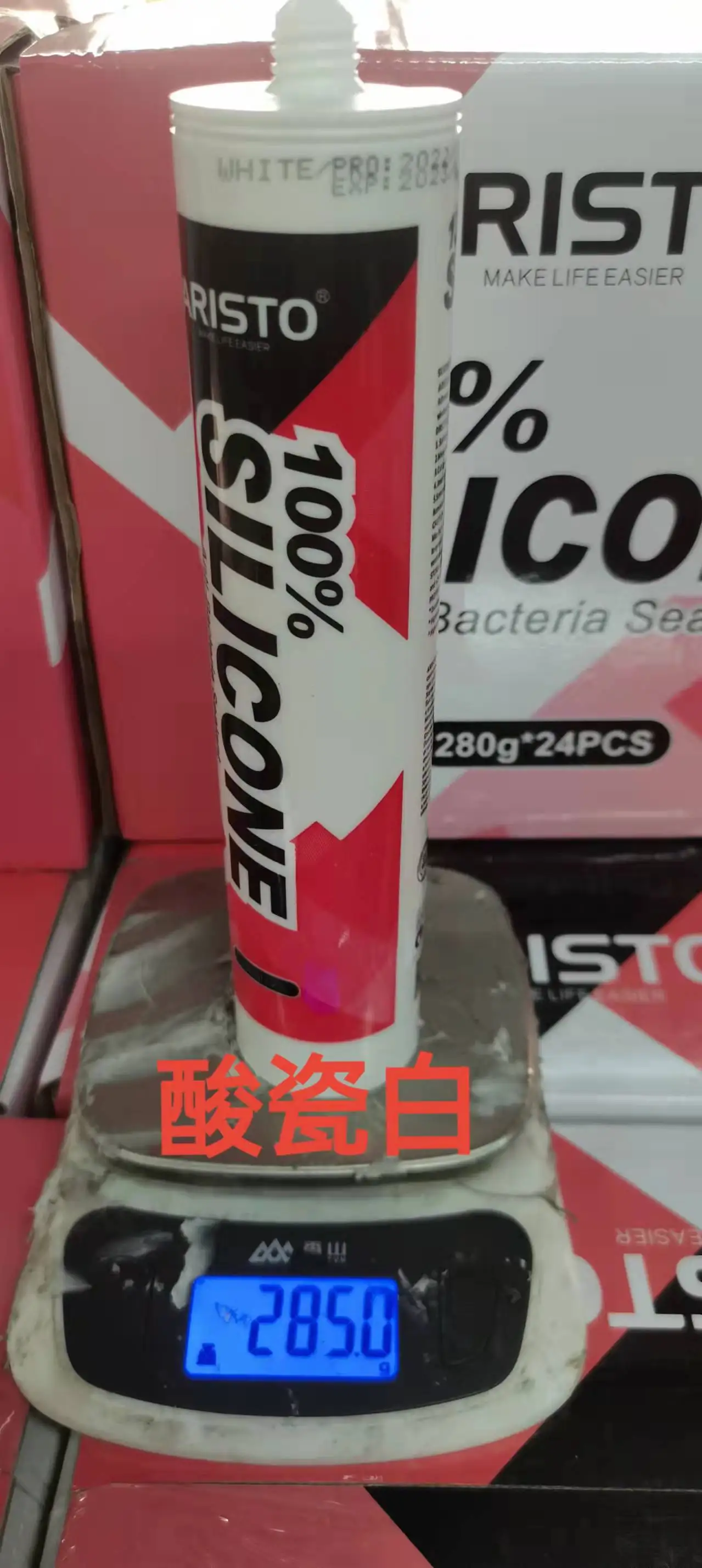 Aristo Acetic Silicone Sealant general purposes