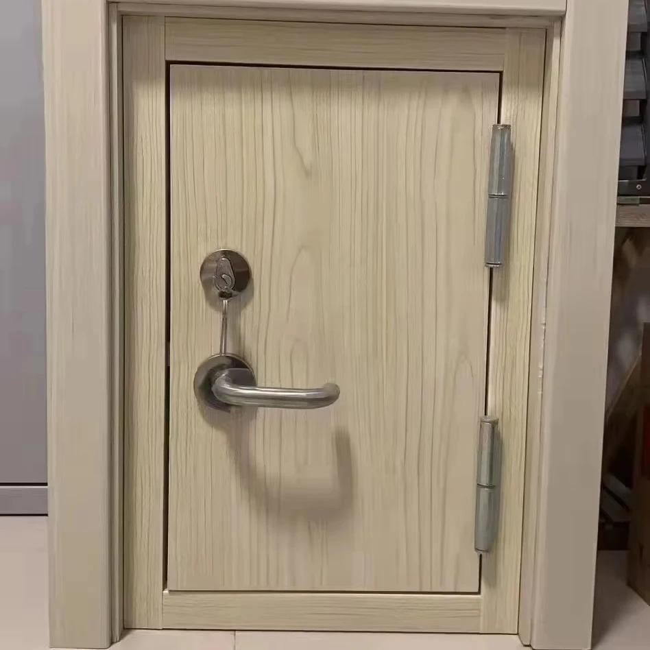 TOMA CE ISO9001 ISO14001 ISO45001 fire door and frame fire rated wood door fire exit door design