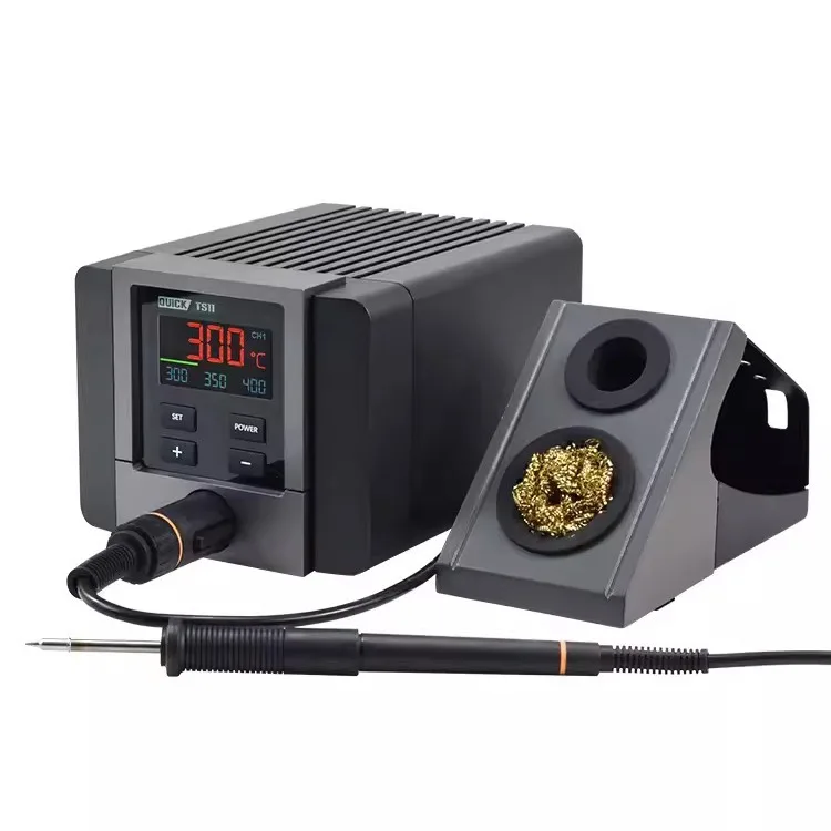 Original Quick TS11 Smart Precision Soldering Station With Integrated Soldering Tip For Mobile Phone Rework Welding Repair Tool