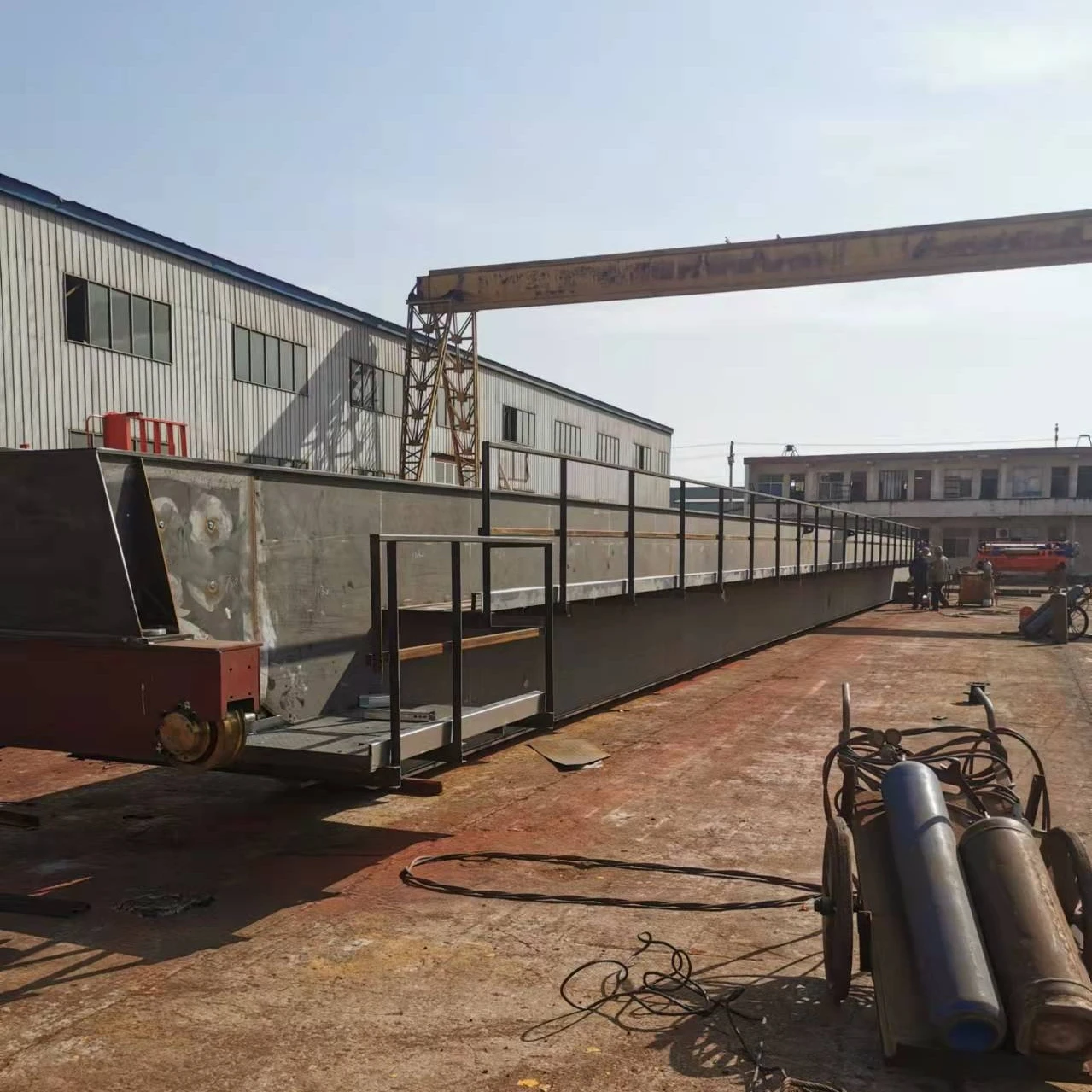 Warehouse Bridge Crane 5 Ton 10 Ton 15 Ton 20 Ton Span EOT Overhead Travelling Crane with Remote Control