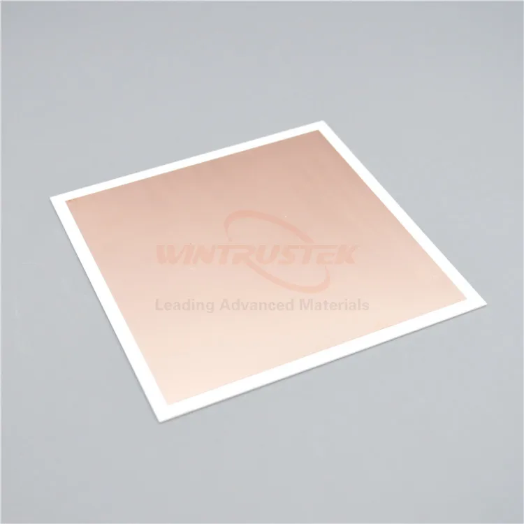 DBC Direct Bonded Copper Substrate Alumina Metallized Ceramic Plate