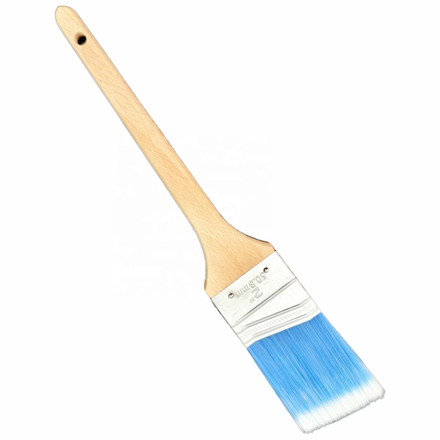 Wooden Handle Paint Brush wall decoration Angular Paint Brush Professional grade paint brush