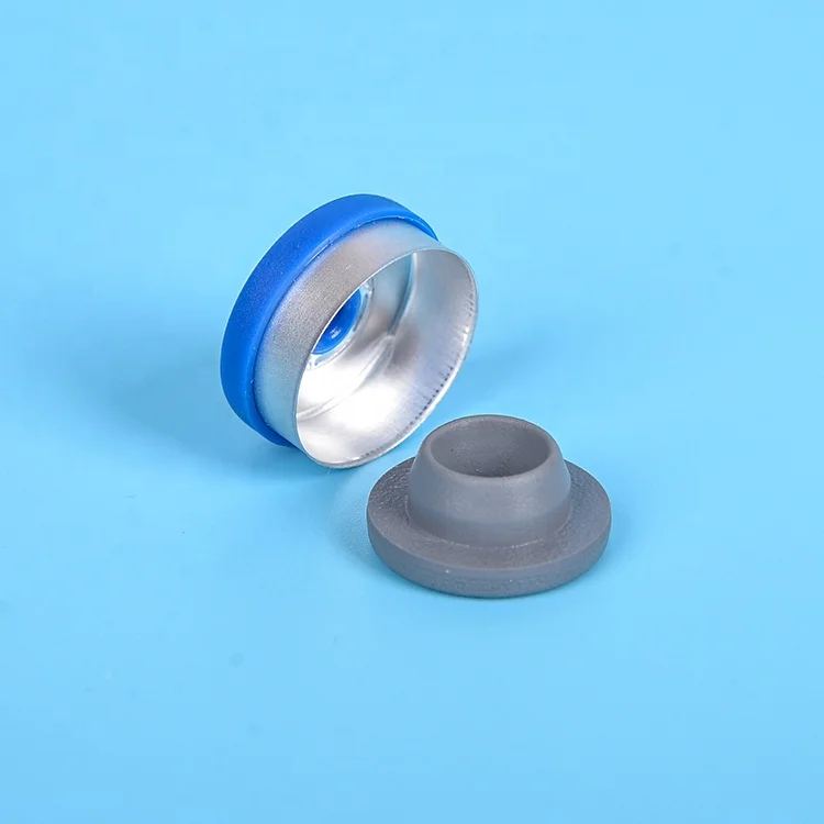 Custom Tubular Pharmacy Penicillin 10ml Glass Vials for Injection with Rubber Stopper and Cap