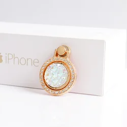 Luxury Crystal Rhinestone Diamond Ring Holder 360 Degree Rotation for all Smart Phone