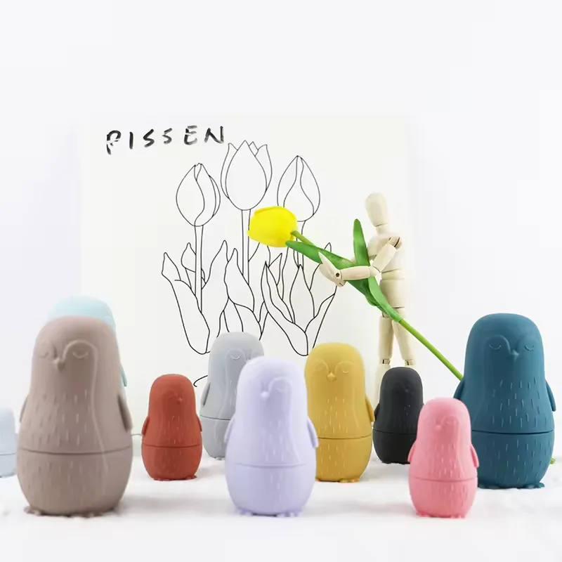 Детский силиконовый Пингвин