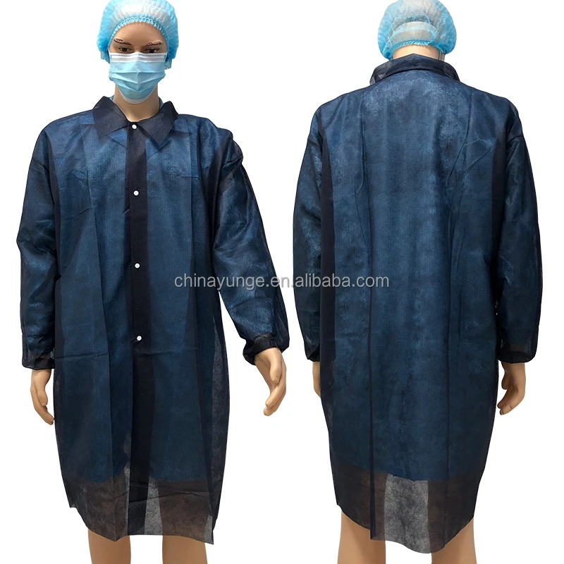 OEM black waterproof overalls new style nurse hospital uniform designs disposable lab coats issa chemical coverall