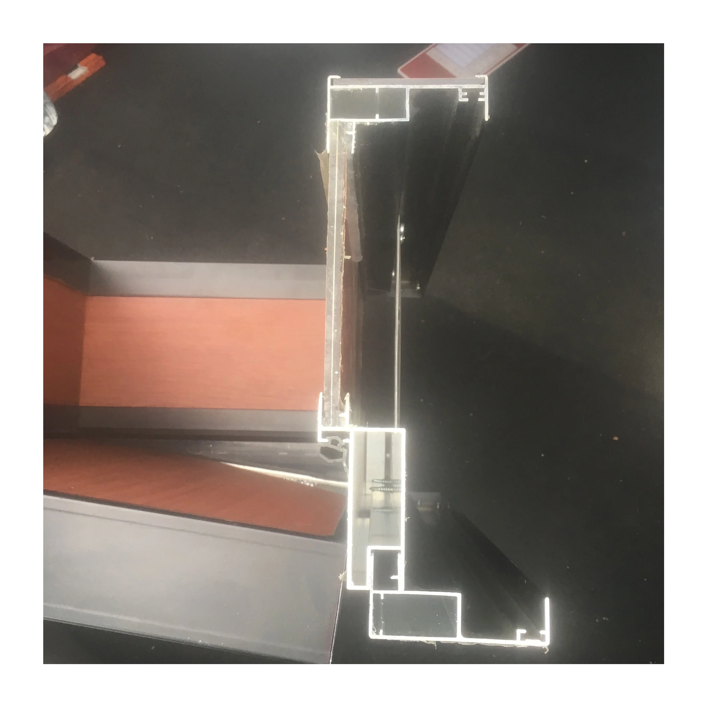 Cusomized logo insulated door hing press laminated door price