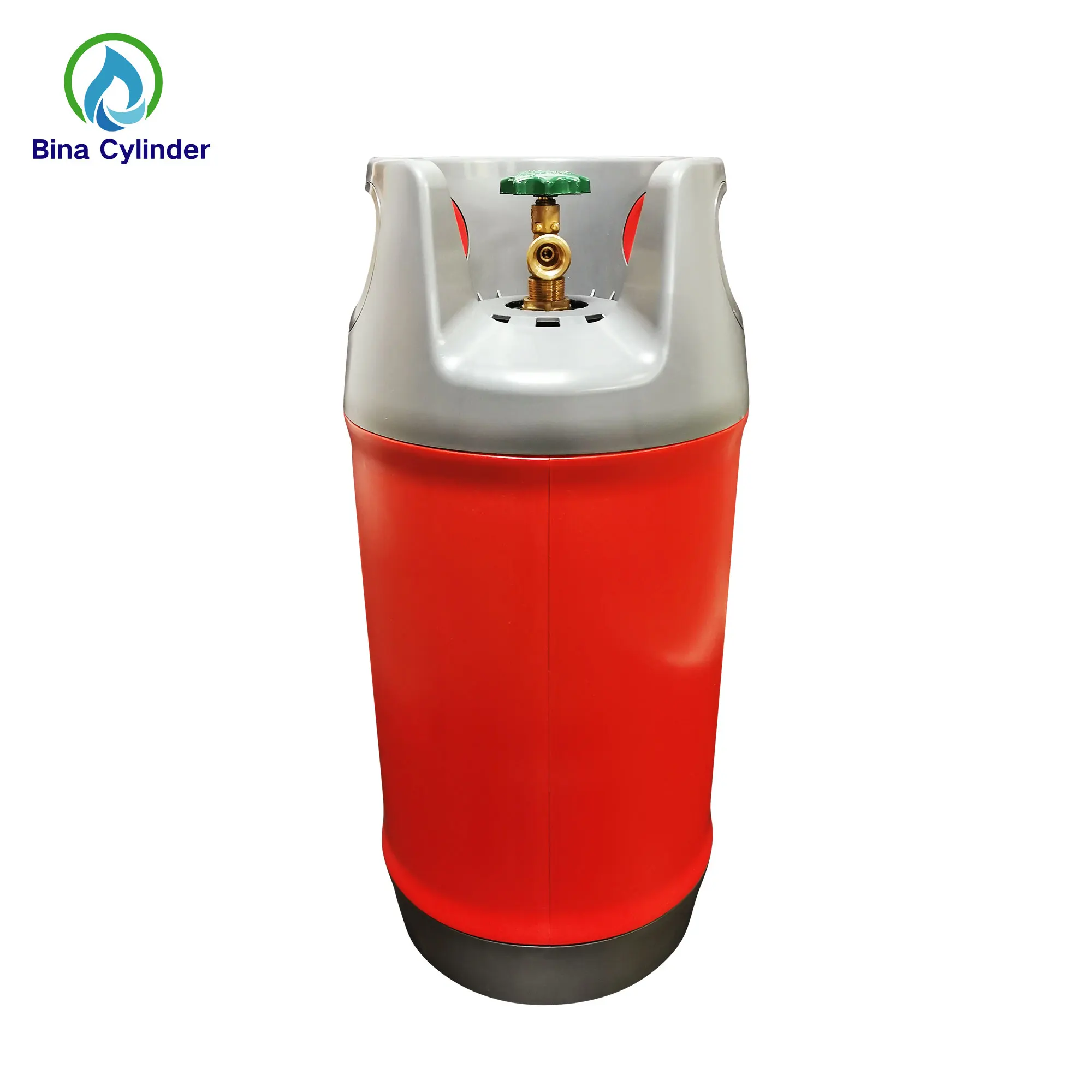 BINA Newly Designed High Quality Plastic LPG Bottles Refillable Composite Gas Cylinders