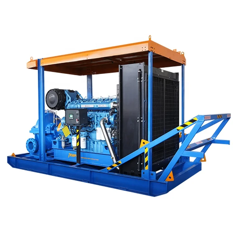 High Capacity Diesel Engine Agriculture Irrigation Water Pump Flood Dewatering Pump