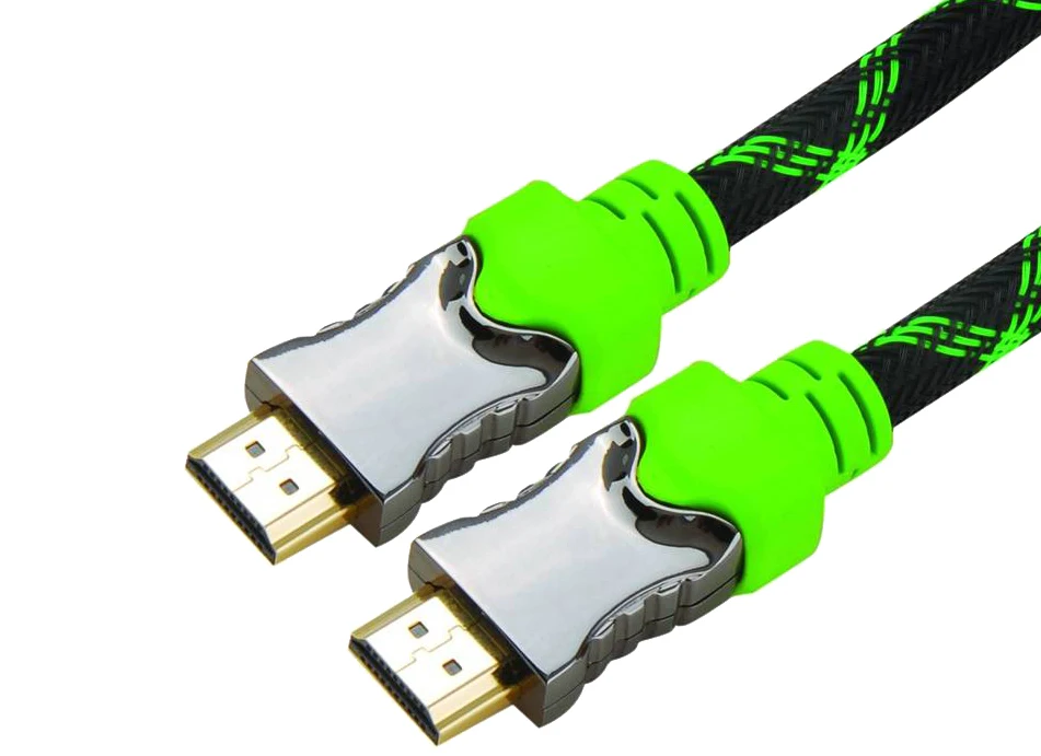 Hdmi кабель плетеный металлический корпус с поддержкой ethernet 3d 4K 1080p несколько медиа