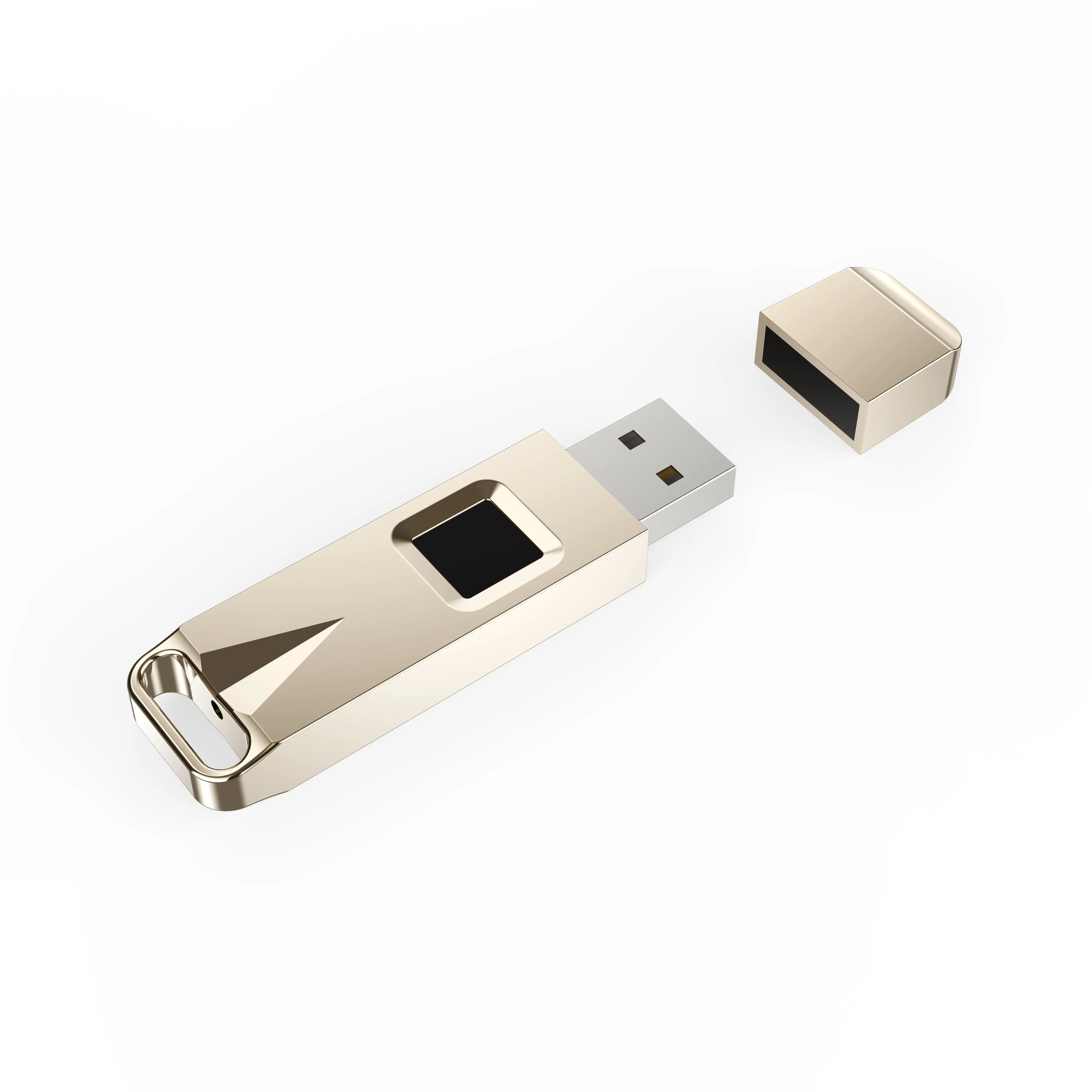 Good Quality Factory Living Finger print High-Speed Identification Encryption Flash Drive Usb