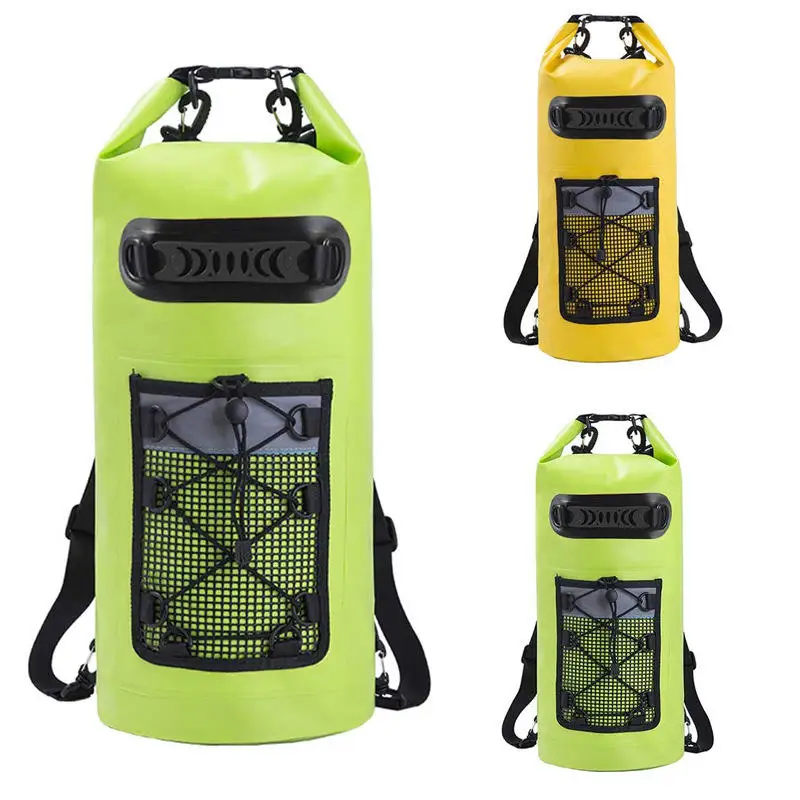 Large-capacity rafting swimming wet dry out activities separate backpack waterproof bag