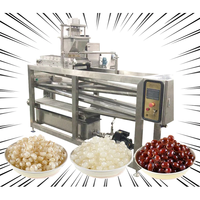 2025 Hot Selling Boba Popping Machine Fruit Juice Ball Production Line From China