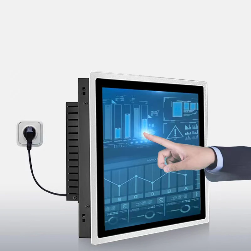 15.6-inch industrial all in one computers ip65 waterproof industrial panel pc 10 point capacitive VGA industrial panel pc
