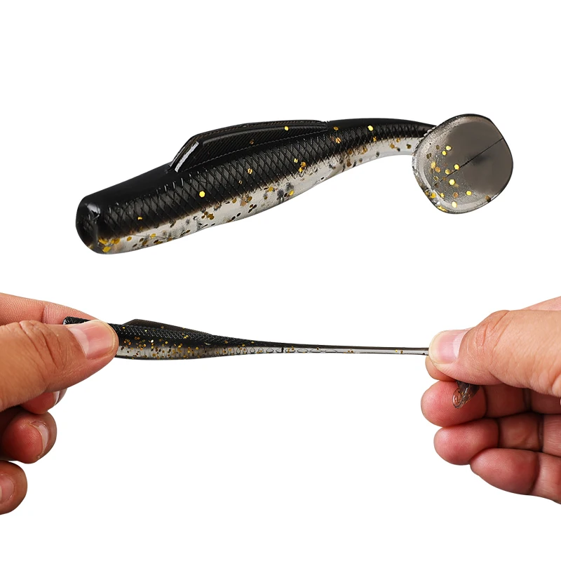 Palmer 4cm 6cm 8cm 10cm 12cm soft plastic fishing lure 8 colors soft bait lures TPE swim bait fishing lures soft wholesale