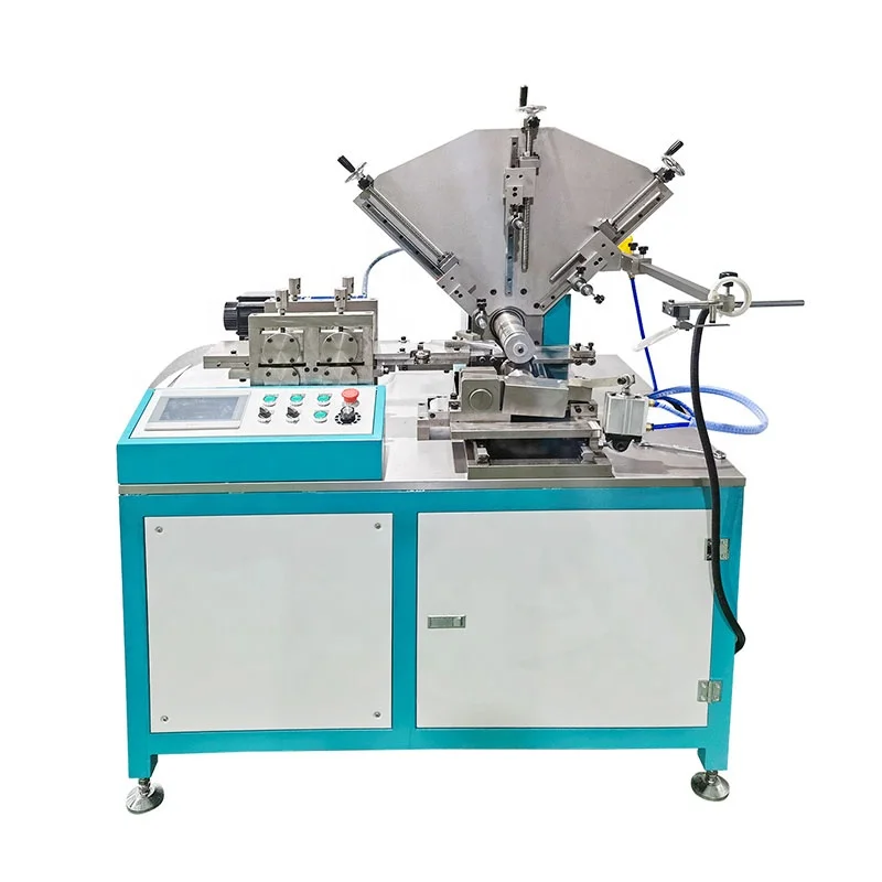 High Quality Expanded Metal Mesh Spiral Tube Making Machine For Air Filter Automatic Steel Belt Rolling And Cutting Machine