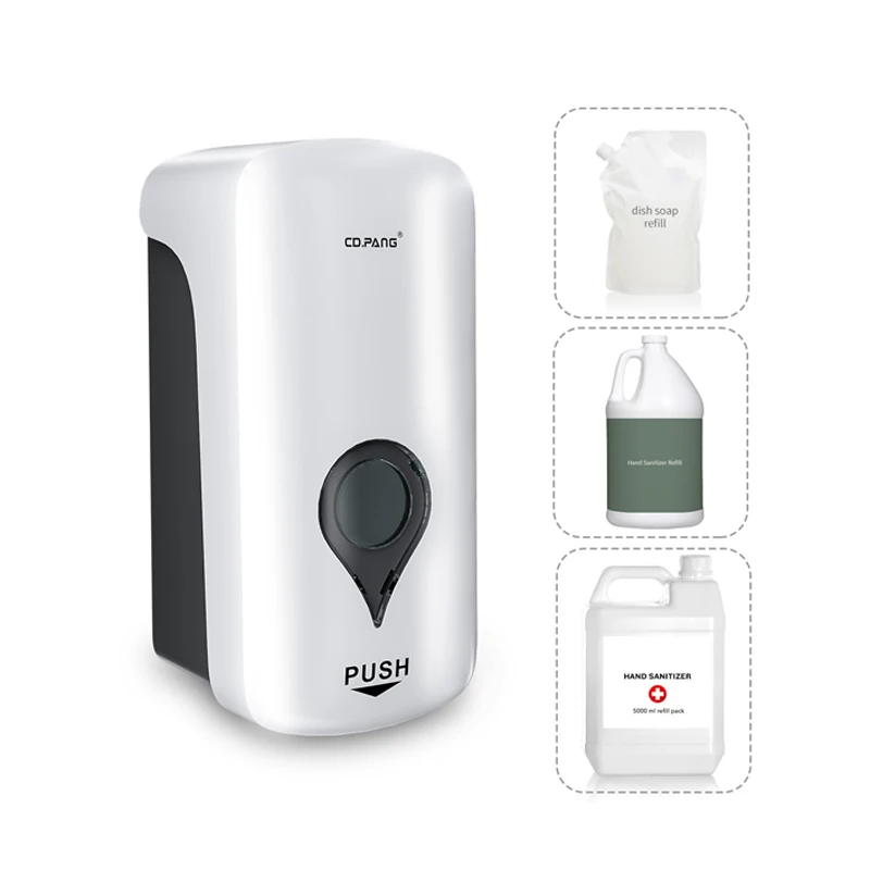 CD PANG kitchen liquid soap dispenser modern bathroom accessories 1000ML CD-1388 touch soap dispenser