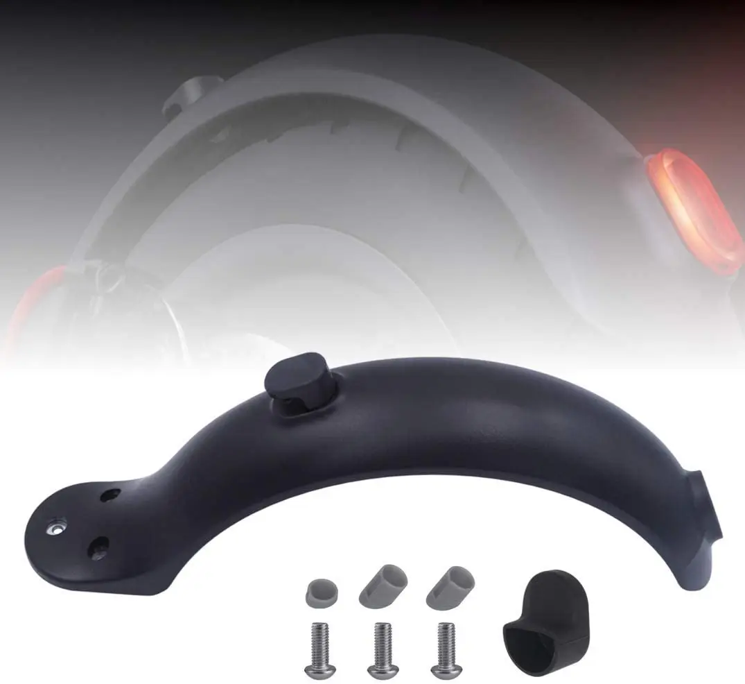 Rear Wheel Cover Mugguard Kit for Electric Scooter Replace Parts Accessories