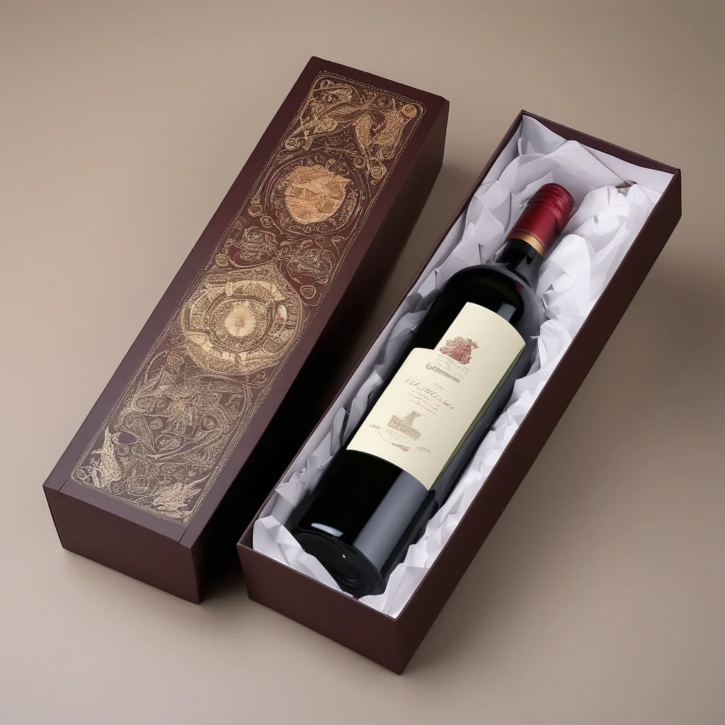 Manufacturer Luxury best price hot sale whiskey paper tube, cylinder luxury wine bottle packaging boxes for olive oil/