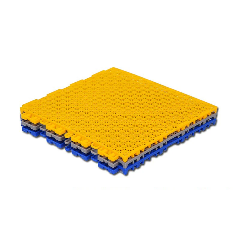 outdoor pp Plastic basketball Suspended Interlocking Sport court Floor tiles