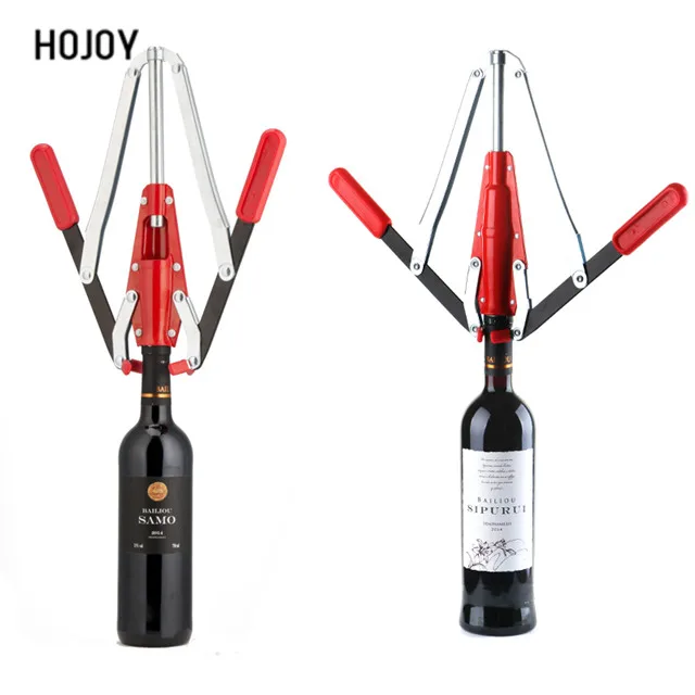 Adjustable Metal Double Lever Wine Corker For Fitting Wine Bottle Corks