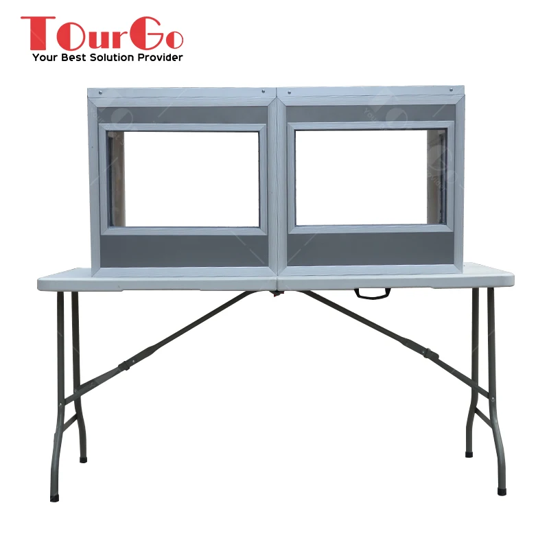 Economy Tabletop Interpreter Sound Booth with Simultaneous Translation