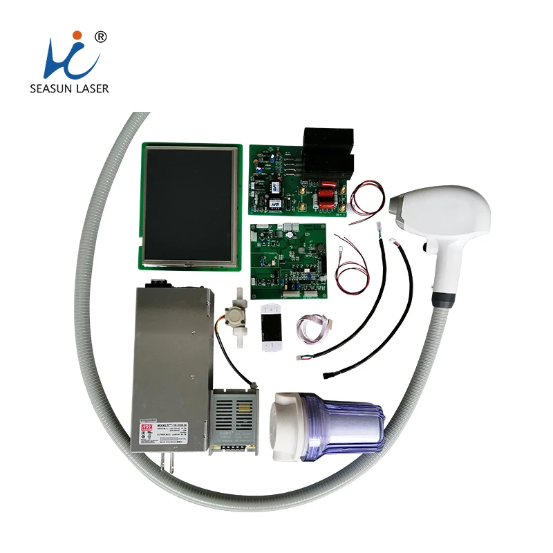 808nm Diode Kit Laser Hair Removal System DIY Assembly Handset Control Board Power Driver Spare Parts Laser Kit