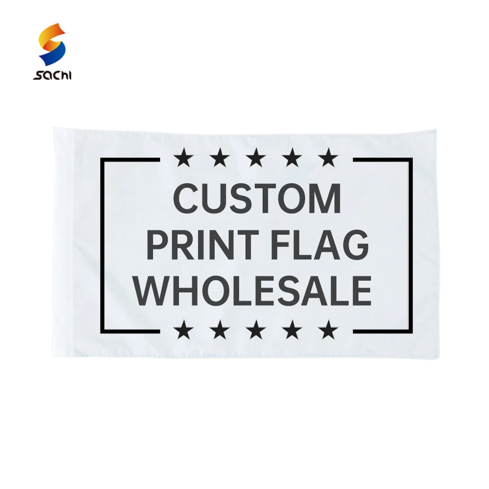 custom logo printed personalized advertising banner flag 8 x 5ft flag sublimated polyester custom flag with any size