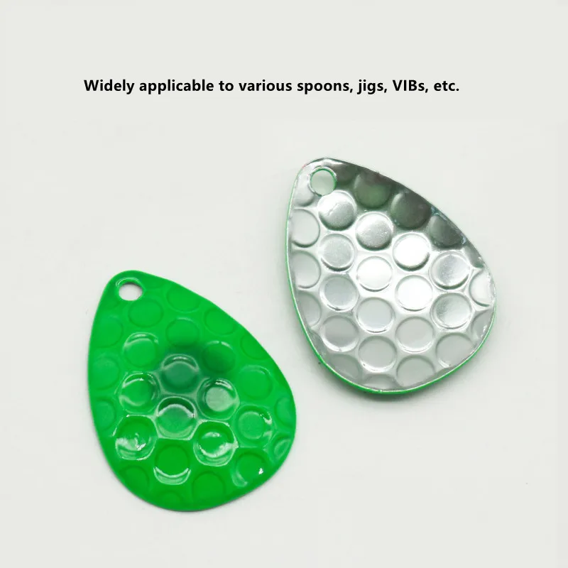 2021 Top quality chatterbait blades china fishing accessories spinner bait Heart-shaped parts